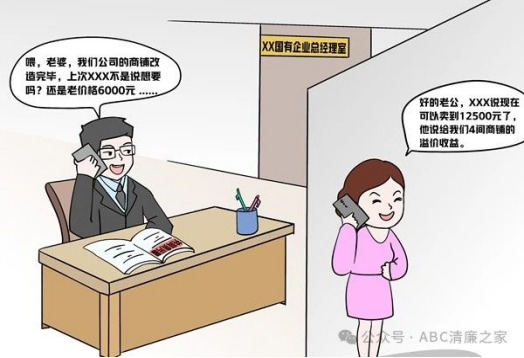 伙同他人低价承租本单位商铺赚取差价怎样定性？